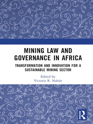 cover image of Mining Law and Governance in Africa